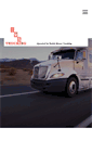 Mobile Screenshot of iws-trucking.com