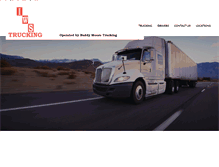 Tablet Screenshot of iws-trucking.com